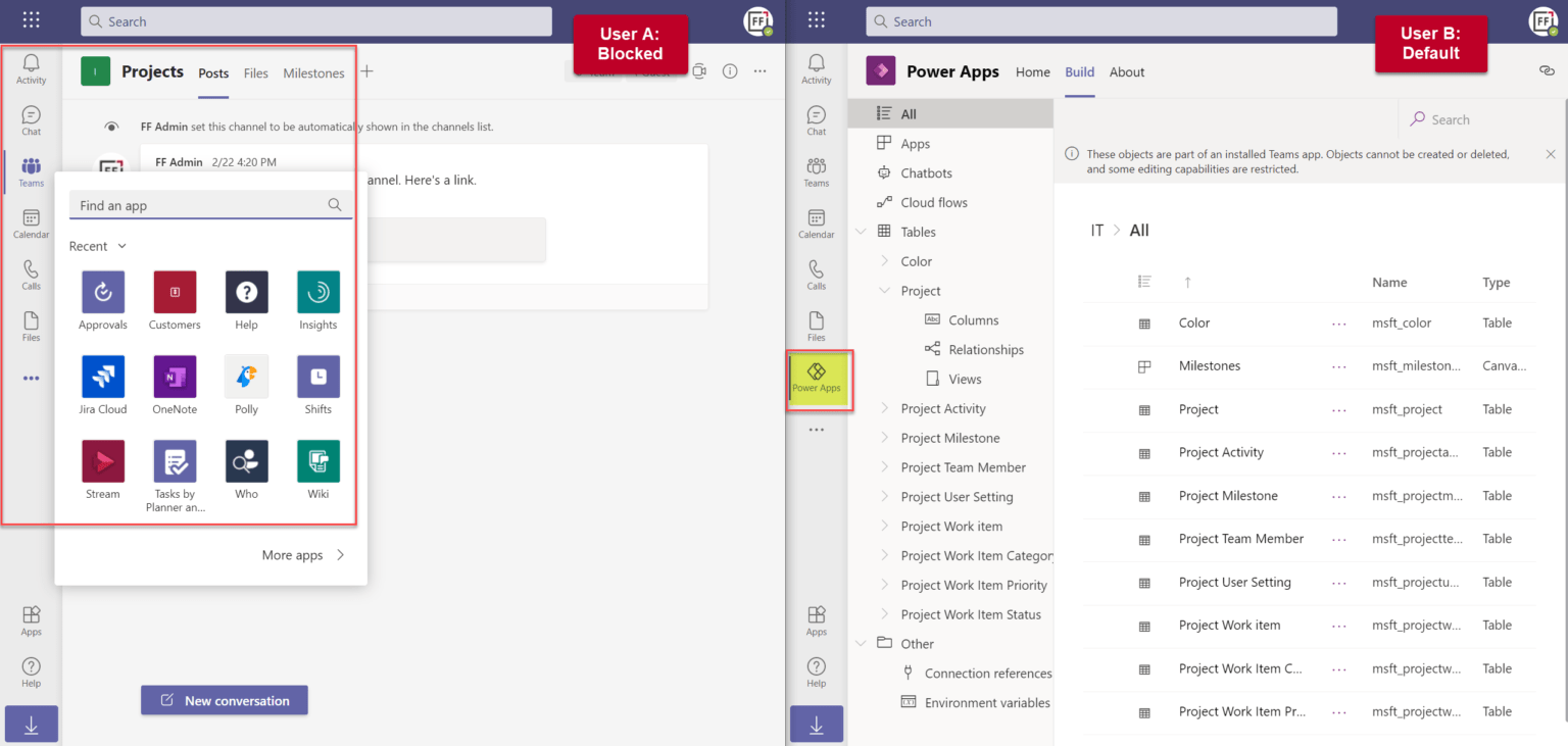 Dataverse for Teams governance, part 1: can we block it? - Forward Forever