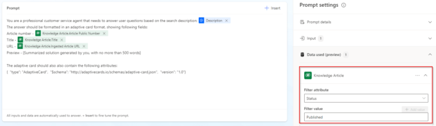 Integrating AI Builder with Copilot Studio for enhanced knowledge base ...