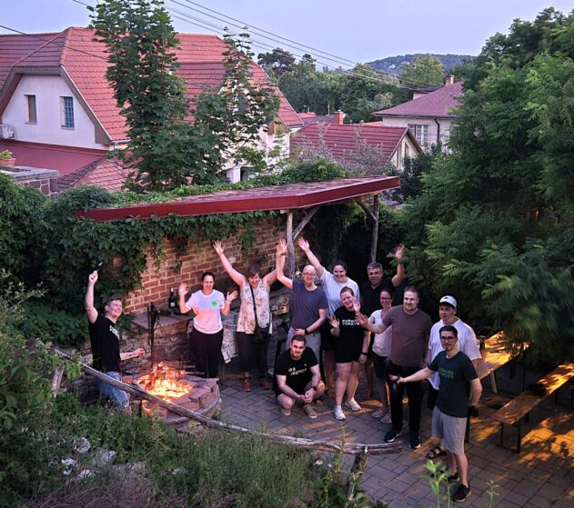 group photo grilling FF balaton