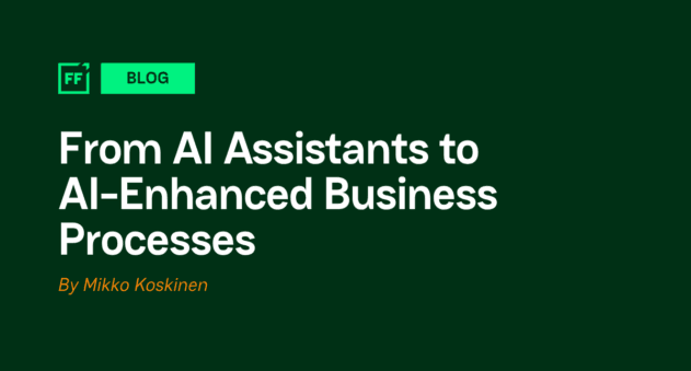 From AI assistants to AI business processes